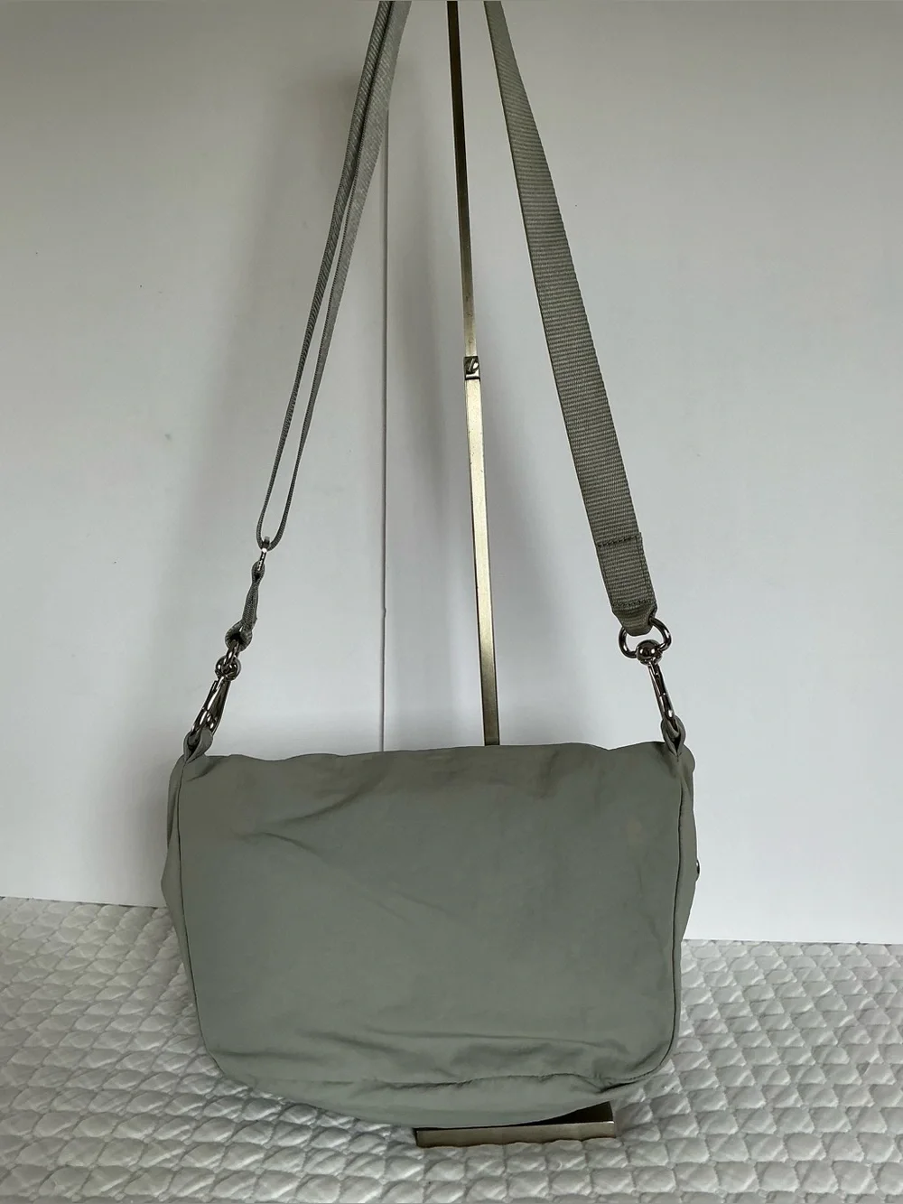 lululemon athletica All Night Nylon Silver Bag